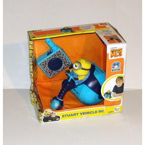 Moi Moche Et Mechant Figurine Minion Stuart Moto Rc Radiocommande Imc Toys