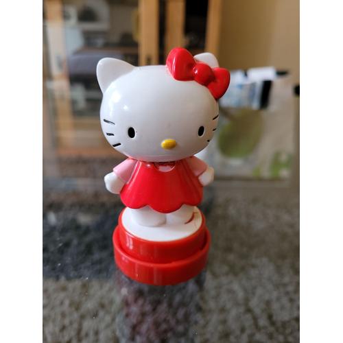 Jouet Figurine Hello Kitty - Hello Kitty Blanche Et Rouge - Canal Toys