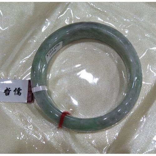 Bracelet En Émeraude Naturelle Pour Femmes, 54mm-58mm, En Jade Vert Clair, Cadeau Pour Maman, Petite Amie, Amis