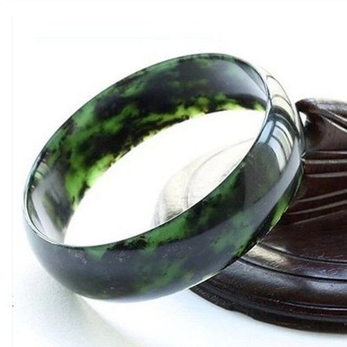 Bracelets En Jade Naturel Noir Vert Authentique, Bijoux À Breloques Sculptés À La Main, Amulette À La Mode, Accessoires Cadeaux Pour Hommes Et Femmes