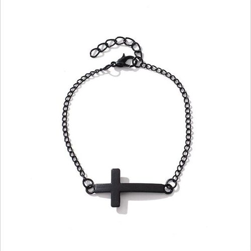 Bracelet À Chaîne Croisée En Or Rose Trois Couleurs Pour Femmes, Accessoires De Bijoux À La Mode