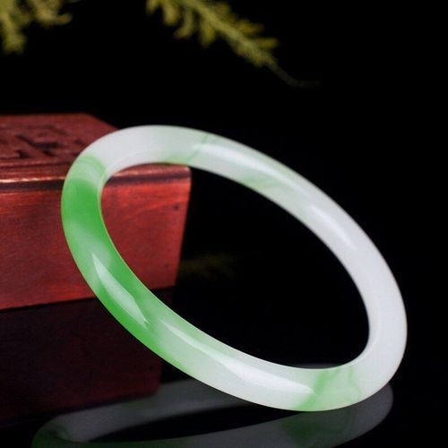 Bracelet En Jade Naturel Pour Homme Et Femme, Bijou, Amulette, Vert, Blanc, Sculpté, À La Mode, Cadeau Porte-Bonheur