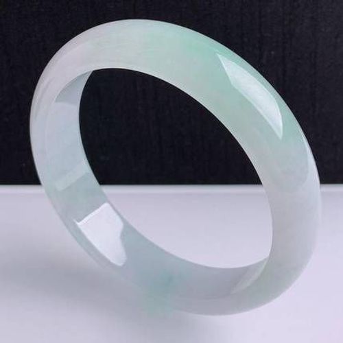 Zheru Bijoux Jade Birman Naturel 54-64mm Bracelet, Bijoux De Princesse Élégant, Meilleur Cadeau
