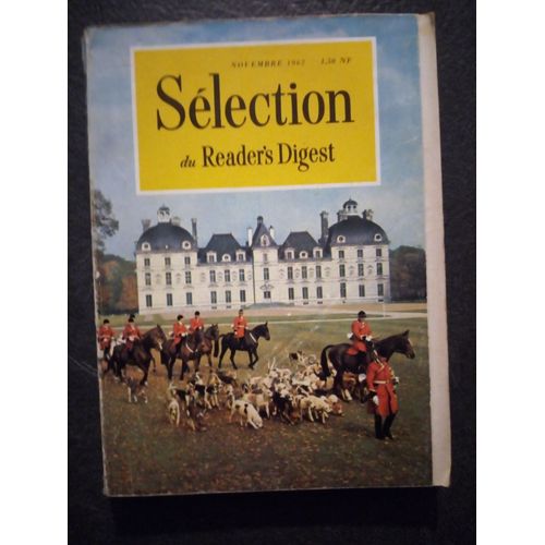 Sélection Du Reader S Digest Novembre 1962 16e Année