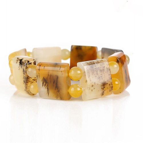 Bracelets En Jade Naturel Huanglong Du Yunnan Pour Femmes Et Hommes, Bijoux En Pierre D'herbe D'eau, Cadeau, Livraison Directe