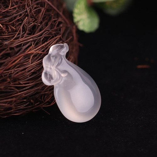 Pendentif En Jade Sculpté À La Main Pour Femmes, Collier En Poudre D'agate Jaune Naturelle Chinoise, Bijoux Boutique De Mode, Accessoires