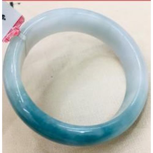 Bracelet En Jade Avec Fond De Glace Et Eau Bleue Pour Femme, Émeraude Naturelle Et Noble, 52-62mm, Pour Princesse, Envoyer Un Certificat