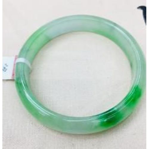 Bracelet En Jade Vert Clair De Fond De Glace De 52-62m Pour Femme, Bracelet En Émeraude Naturelle Du Cambodge, Noble, Envoyer Un Certificat D'inspection Dans Un Pays
