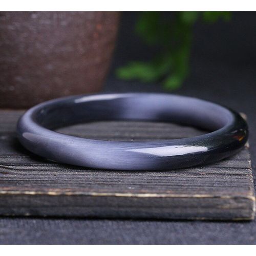 Bracelets Porte-Bonheur En Pierre Naturelle ¿Il De Chat, Noir Et Gris, Cristal, Cadeau Pour Femmes Et Filles, Bijoux Cadeaux Pour Femmes Et Hommes