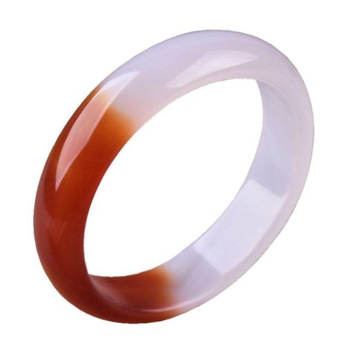 Bracelets En Agate Rouge Naturelle Sculptée À La Main Pour Femmes, Bijoux En Jade, Jadéite, Rubis