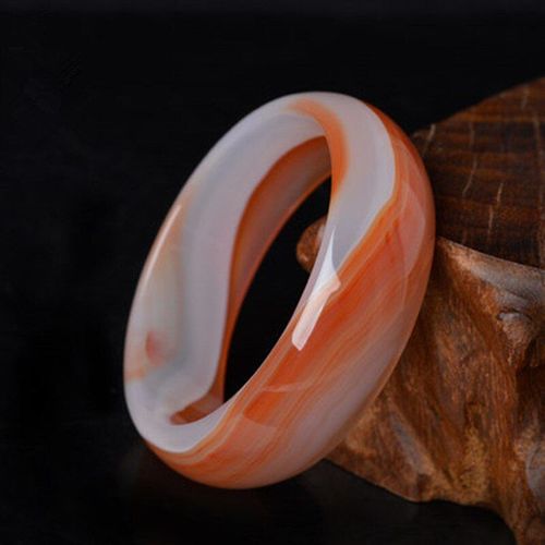 Bracelets En Jade Naturel Sculpté À La Main Pour Femmes, Bijoux En Jade, Agate Rouge Océan, Offre Spéciale