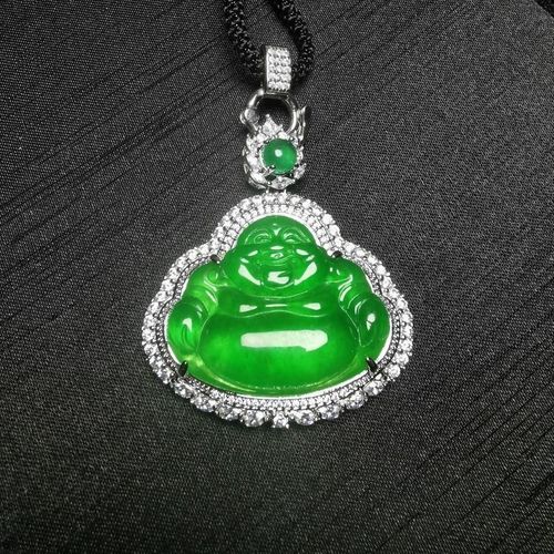 Pendentif En Jade Et Argent 100% Naturel Pour Hommes Et Femmes, Breloques En Pierre De Jade, Bijou Amulette, Vert Glacé