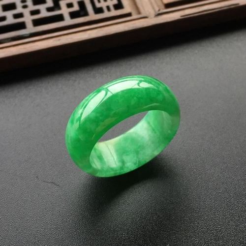 Bague En Jade Émeraude Naturelle 100% Pour Hommes Et Femmes, Bijoux Fins, Véritables Bagues En Pierre De Jades De Bourgogne, Certifiées Du Oman, Cadeaux Pour Hommes