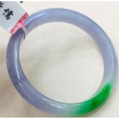 Bracelet De Princesse En Jade Naturel Pour Femme, Élégant, Vert Clair, Émeraude De Birman, 52-62mm, Envoyer Un Certificat