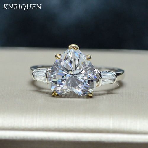 Bague De Fiançailles Et De Mariage En Argent Sterling 925, Vintage, Aigue-Marine Créée En Cristal Rose Ruuy, Diamant De Laboratoire, 10x10mm, Cadeau Pour Petite Amie