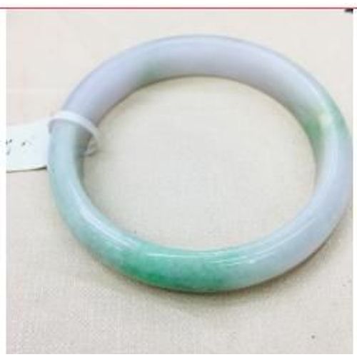 Bracelet Bicolore En Jade Vert Et Violet, Vierge Émeraude Naturelle, 52-62m, Bracelet De Princesse, Envoyer Un Certificat De Pays