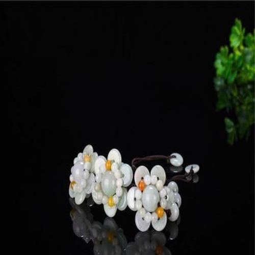 Bracelet En Jade Naturel, Bijoux De Styliste, Fleur De Soleil, Pour Hommes Et Femmes, Bijoux Exquis, Meilleur Cadeau