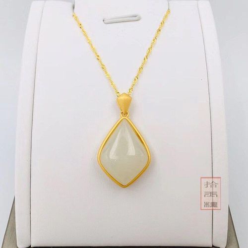 Pendentif En Jade Naturel Avec Serrure Sculptée À La Main, Turquoise, Collier En Argent Sterling 925, Bijoux En Jade Pour Femmes