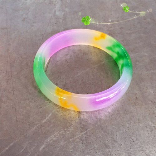Bracelet En Jade Sculpté À La Main Pour Hommes Et Femmes, Couleur Naturelle, Bijoux Fins, Accessoires De Mode, Bracelet Rond Pour Ami
