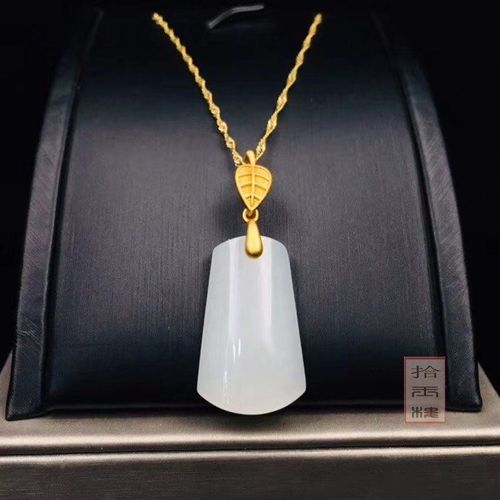 Collier En Jade Blanc Avec Gufakin Pour Femmes, Pendentif Naturel, En Argent Sterling 925, Bijoux En Jade Sûr