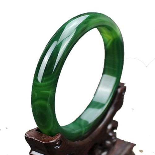 Bracelet En Jade Vert Naturel À La Mode, Bijoux À Breloques, Accessoires Fins, Cadeaux Sculptés À La Main Pour Femmes Et Hommes