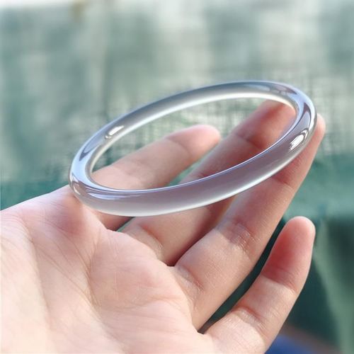 Bracelet En Jade Naturel Pour Femmes, Bijoux À La Mode, Véritable Calcédoine, Accessoires En Pierre De Jades Chinoise, Cadeaux
