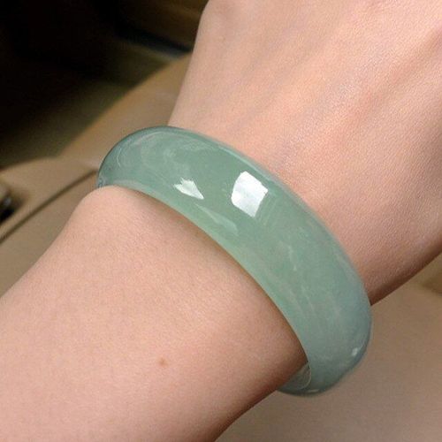 Bracelet En Jade Vert Véritable, Fait À La Main, Fleur Flottante, Émeraude, Cadeau Pour Femme, 100%