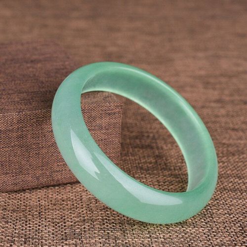 Bracelet En Jade Vert Naturel Véritable, Breloque De Mode, Accessoires De Bijoux, Amulette Sculptée À La Main, Cadeaux Pour Femmes Et Hommes