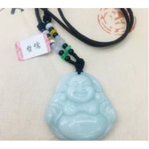 Collier À Pampilles En Jade, Émeraude Birman Naturelle, Pendentif En Fleur De Prunier Sculptée, Tricoté À La Main, Chaîne De Pull Pour Hommes Et Femmes