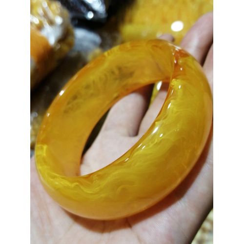 Bracelets En Cire D'abeille Jaune Pour Femmes, Bijoux Fins, En Ambre De La Baltique, Accessoires, Cadeaux Pour Maman Et Petite Amie