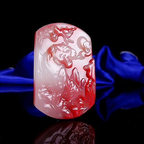 Pendentif En Jade De Tigre Sculpté À La Main, Couleur Naturelle De Poulet, Bijoux Boutique De Mode, Accessoires De Collier Du Zodiaque Pour Hommes Et Femmes