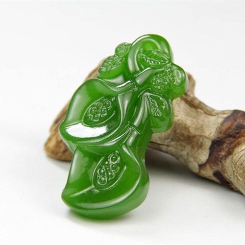 Pendentif En Jaspe Naturel Sculpté À La Main Orchidée, Bijoux Boutique De Mode, Pour Hommes Et Femmes, Fleur De Magnolia, Collier, Accessoires Cadeau