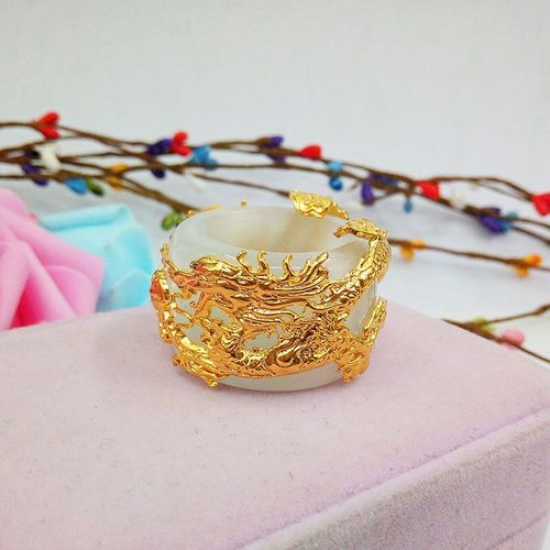 Bague En Calcédoine Verte Naturelle, Dragon Sculpté À La Main, Bijoux Boutique De Mode, Bague En Agate Pour Hommes Et Femmes, Accessoires Cadeaux