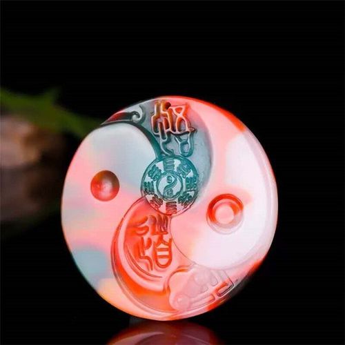 Pendentif En Jade Doré Sculpté À La Main, Bijou Bijou Pour Hommes Et Femmes, Cadeau