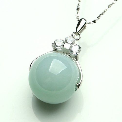Pendentif En Perle De Jade Blanche, Naturel Chinois Hetian, Beau Collier En Argent 925, Bijoux À La Mode, Cadeaux Pour Hommes Et Femmes