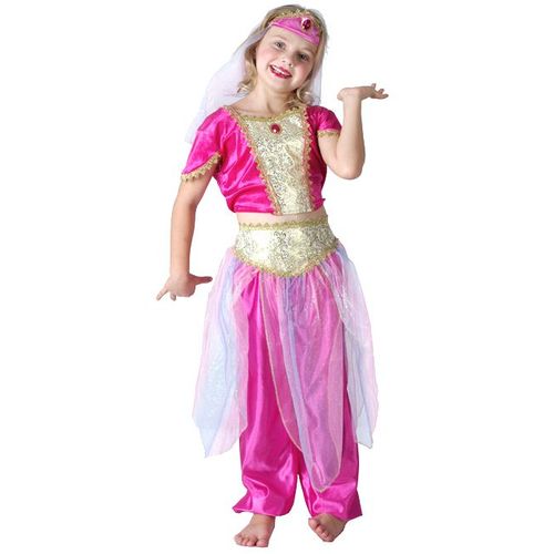 Déguisement Reine Médiévale Rouge Fille - Taille: S 4-6 Ans (110-120 Cm)