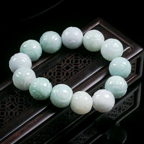 Bracelet En Pierre De Jade Et Émeraude Pour Femmes, Breloque, Accessoires De Mode, Amulette Chinoise Sculptée, Cadeaux