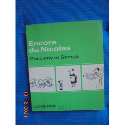 Encore Du Nicolas