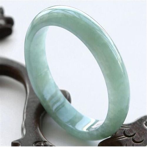 Bracelet En Jade Vert Véritable, Bijou Naturel, Accessoires De Mode, Sculpté À La Main, Amulette Porte-Bonheur, Cadeaux Pour Femmes Et Hommes