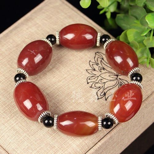 Grand Bracelet En Agate Naturelle Et Colorée Pour Hommes, Bijoux En Jades, Certifié, Perles En Pierre De Jades, Élastique, Cadeaux