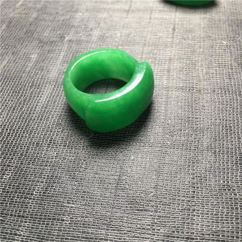 Bague En Jade Émeraude Naturelle Véritable, Bijoux Fins Pour Femmes Et Hommes, Accessoires En Pierre De Jade Vert Du Oman Certifié Véritable