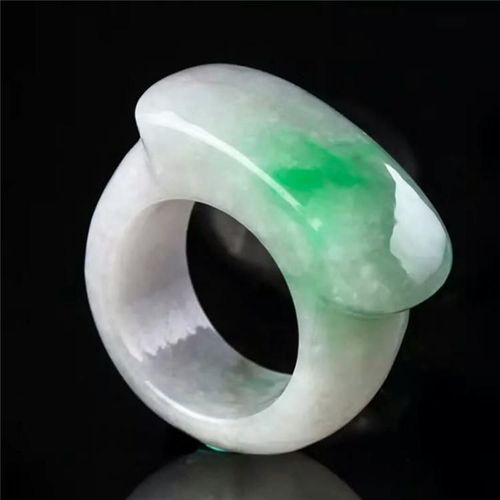 Bague En Jade Vert 7a Pour Hommes Et Femmes, Anneau En Jade Naturel, Cadeau Particulier, Émeraude, Accessoires De Bijoux À La Mode, 100%
