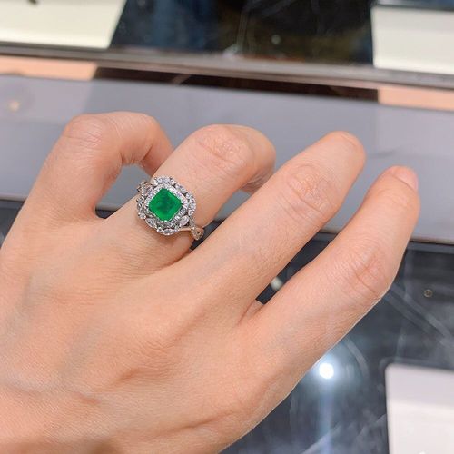 Bagues En Argent Sterling 925, Imitation Émeraude, Rubis, Diamant, Cadeau D'anniversaire De Fiançailles, Bijoux Fins Pour Femmes, Vente En Gros