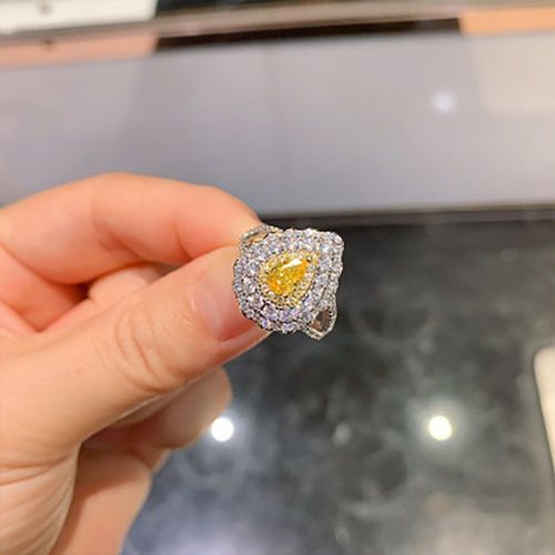 Bagues En Argent Sterling 925 Pour Femmes, Quartz Rose, Citrine, Pierres Précieuses, Bague En Diamant, Cadeau D'anniversaire, Bijoux Fins