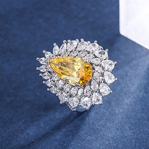 Bagues Vintage En Argent Sterling 925 Pour Femmes, 8x14mm, Paraiba, Tourmaline, Rubis, Topaze, Pierres Précieuses, Cadeau De Mariage, Bijoux Fins