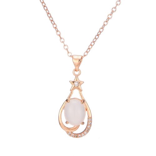 Collier En Jade Hétian Blanc Naturel, Pendentif Goutte, Amulette De Calcédoine En Argent 925, Bijoux De Charme À La Mode, Cadeaux Pour Femmes