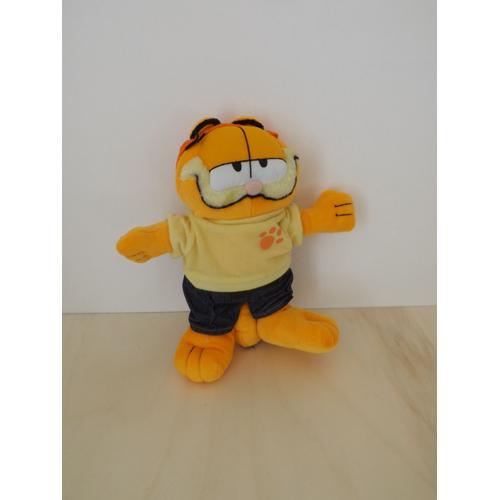 Doudou Peluche Garfield Casquette