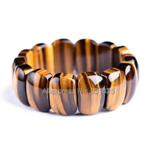 Magnifique Bracelet Multicolore En Forme D'oeil De Tigre Pour Homme Et Femme, Bijou De Qualité Supérieure, Extensible, À La Mode