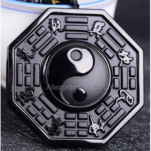 Baguette Sculptée En Obsidienne Noire Naturelle 100%, Pendentif Amulette Porte-Bonheur + Collier Gratuit, Bijoux En Cristal À La Mode