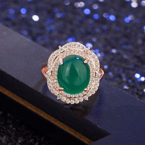Bague En Calcédoine, Bijoux À Breloques En Agate De Jade Hetian, Amulette Sculptée En Argent 925 Naturel, Cadeaux Pour Femmes